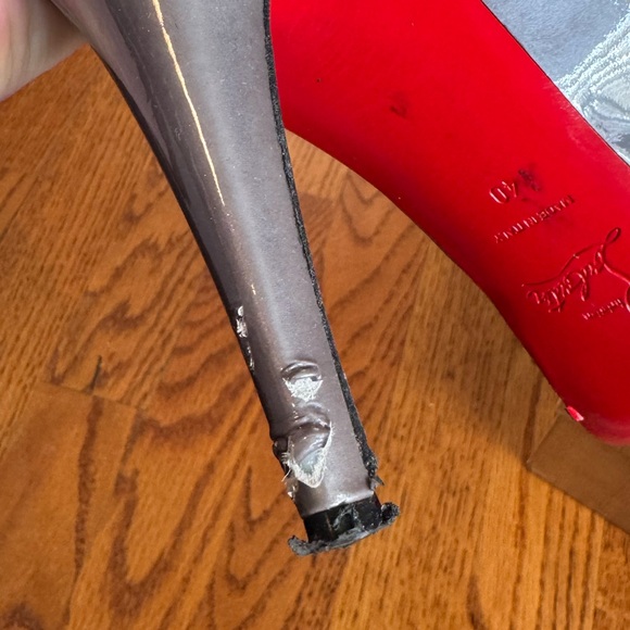Christian Louboutin double platform patent pump - Picture 5 of 10